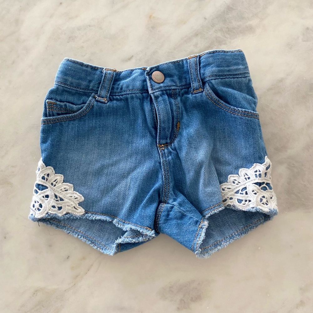 old navy blue white 2T